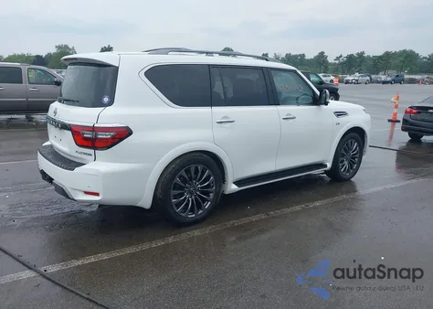 2022 Nissan Armada Platinum z USA, uszkodzony, nr VIN JN8AY2DBXN9811591